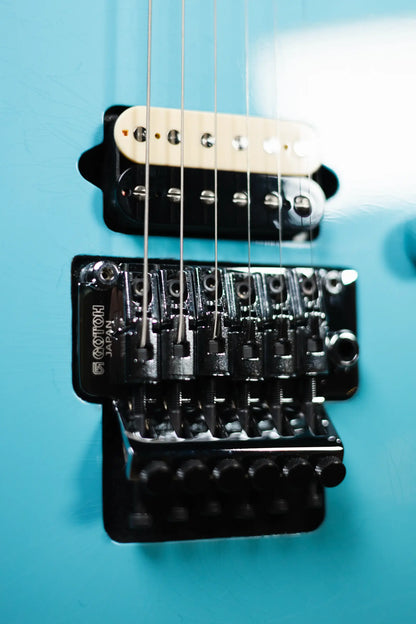 Suhr Custom Shop Modern Antique Electric Guitar - Daphne Blue with Hardshell Case