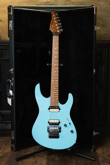 Suhr Custom Shop Modern Antique Electric Guitar - Daphne Blue with Hardshell Case