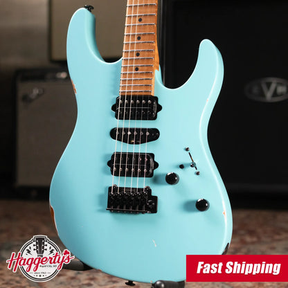 Suhr Custom Shop Modern Antique Electric Guitar - Daphne Blue with Hardshell Case