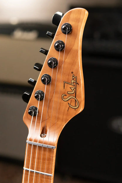 Suhr Custom Shop Modern Antique Electric Guitar - Daphne Blue with Hardshell Case