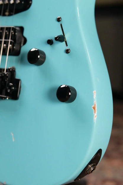 Suhr Custom Shop Modern Antique Electric Guitar - Daphne Blue with Hardshell Case