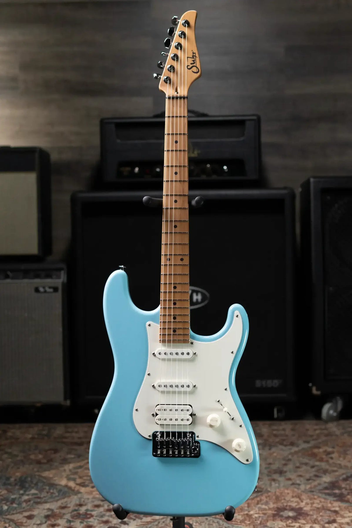 Suhr Limited Edition Classic S Antique Neoteric HSS Electric Guitar - Roasted Maple with Gig Bag