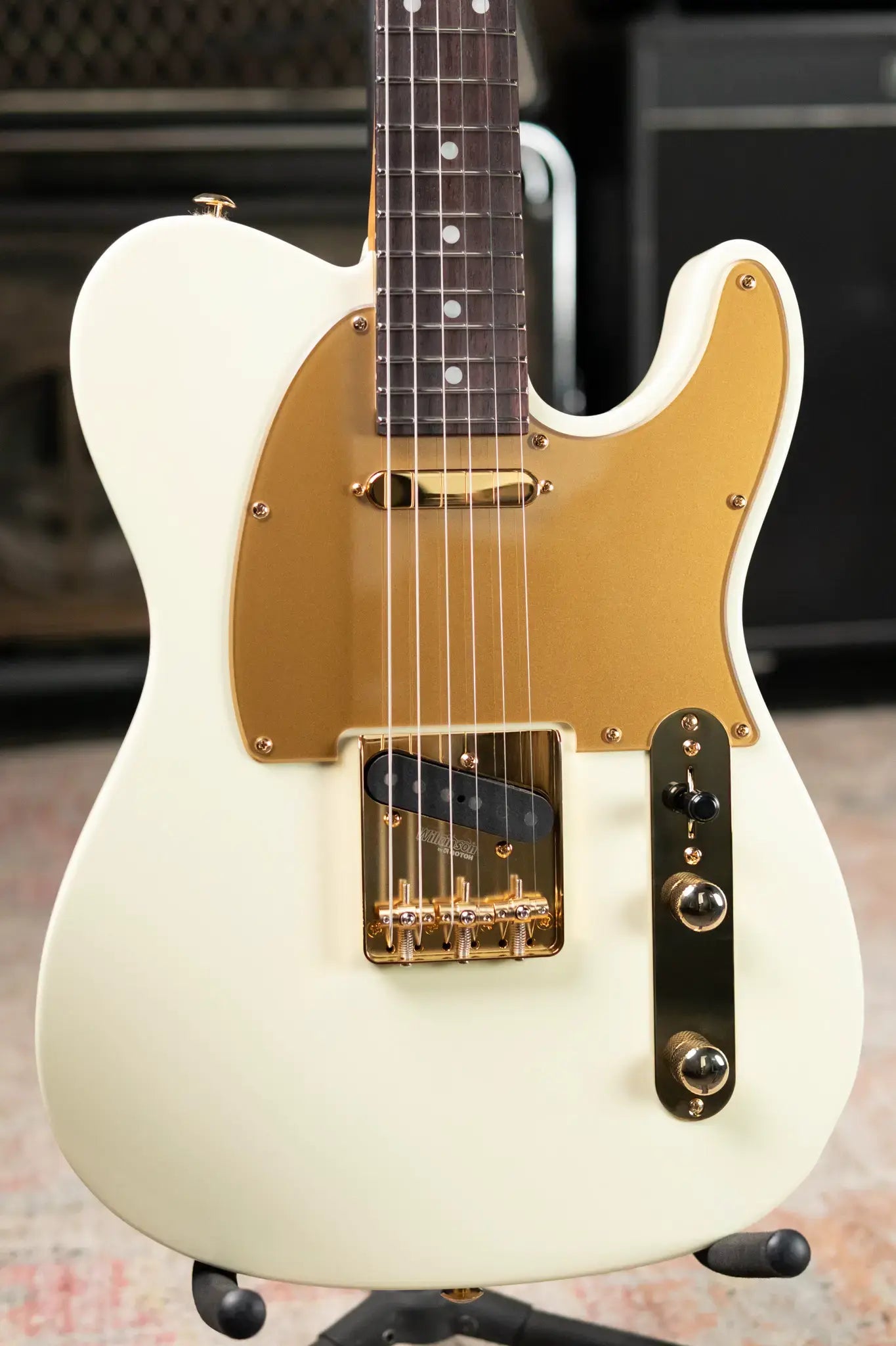 Suhr Mateus Asato Signature Series Classic T Electric Guitar - MA White with Hardshell Case