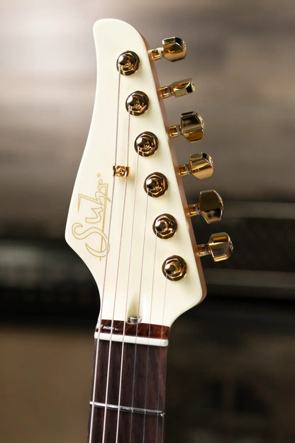 Suhr Mateus Asato Signature Series Classic T Electric Guitar - MA White with Hardshell Case