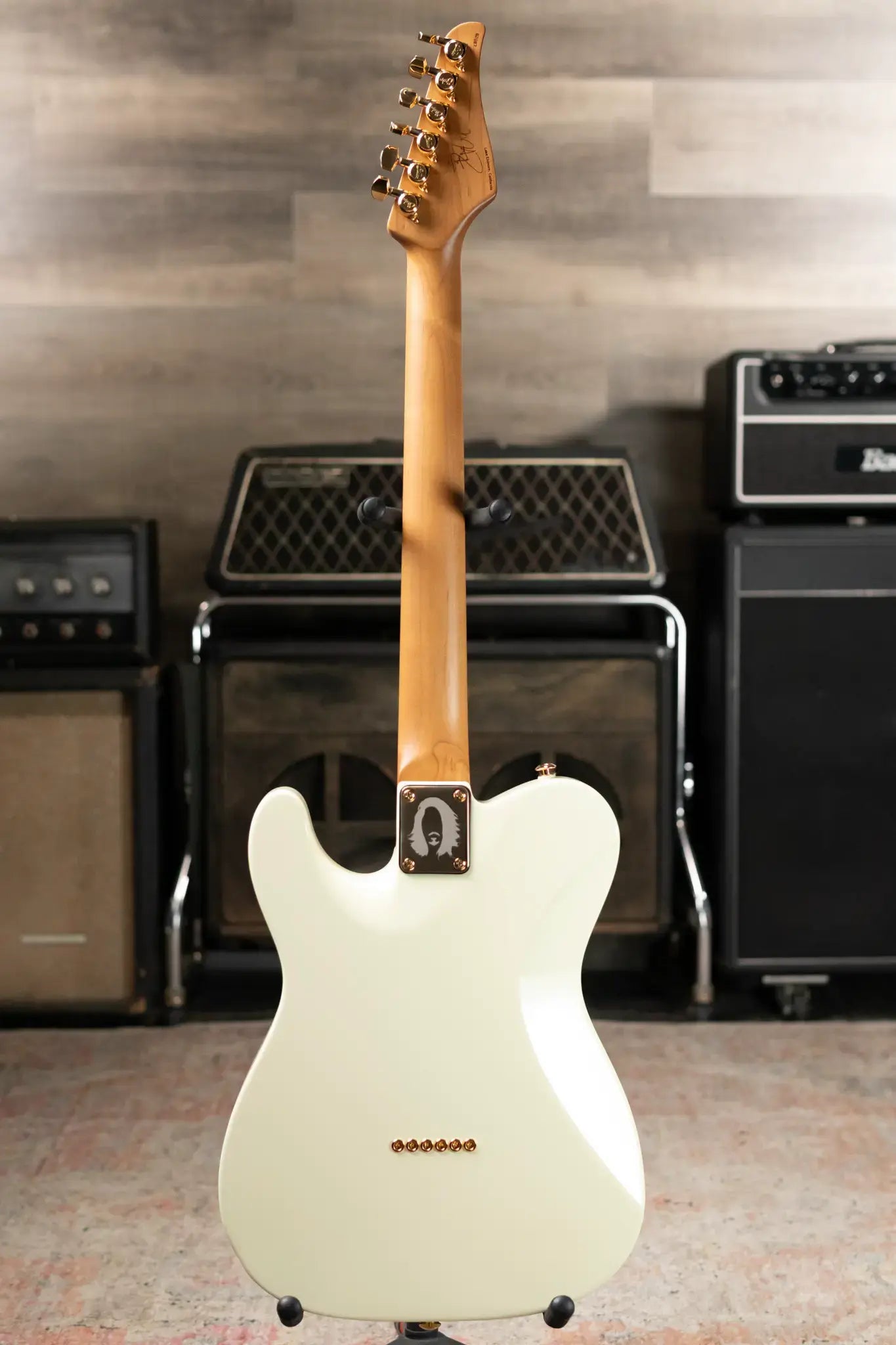 Suhr Mateus Asato Signature Series Classic T Electric Guitar - MA White with Hardshell Case
