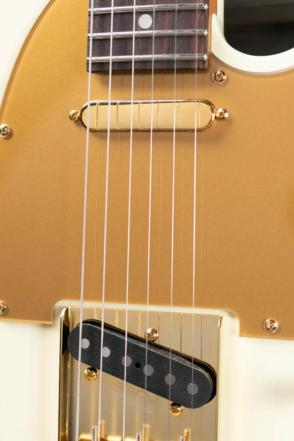 Suhr Mateus Asato Signature Series Classic T Electric Guitar - MA White with Hardshell Case