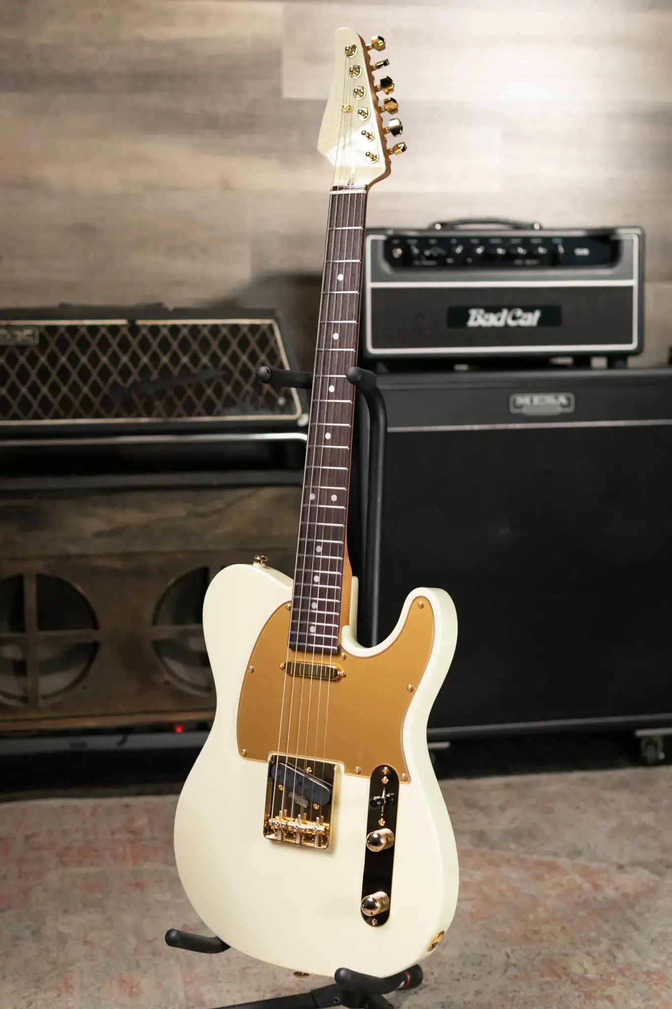 Suhr Mateus Asato Signature Series Classic T Electric Guitar - MA White with Hardshell Case