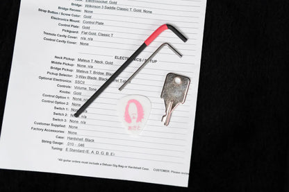 Suhr Mateus Asato Signature Series Classic T Electric Guitar - MA White with Hardshell Case