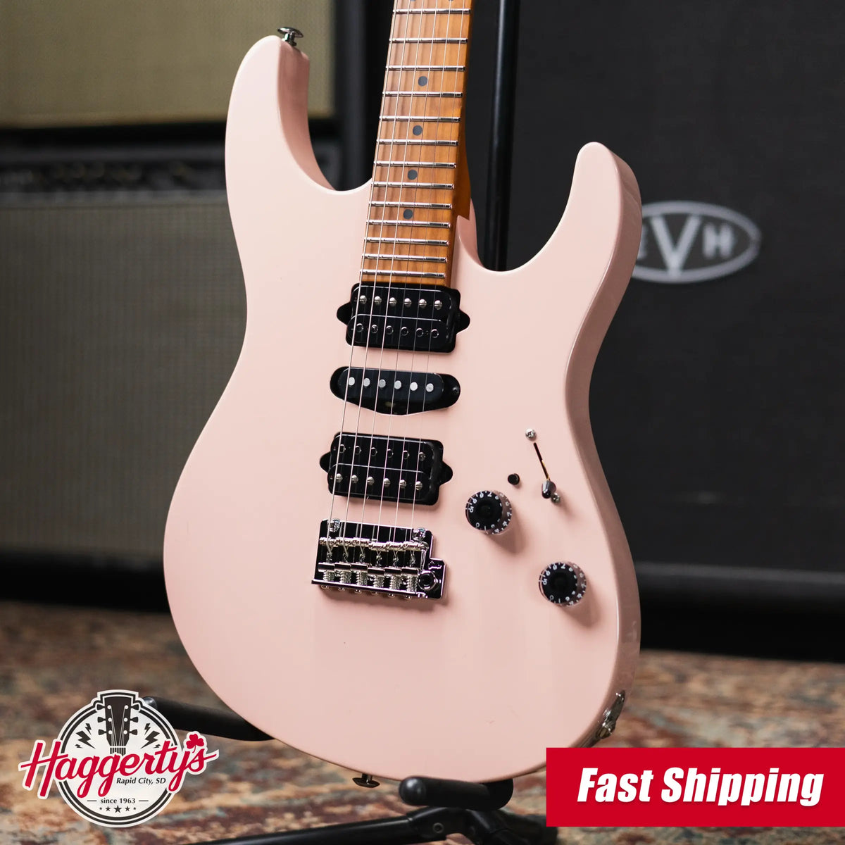 Suhr Modern Antique LE Electric Guitar - Shell Pink with Gig Bag - Demo