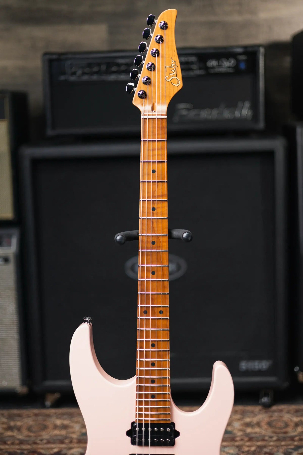 Suhr Modern Antique LE Electric Guitar - Shell Pink with Gig Bag