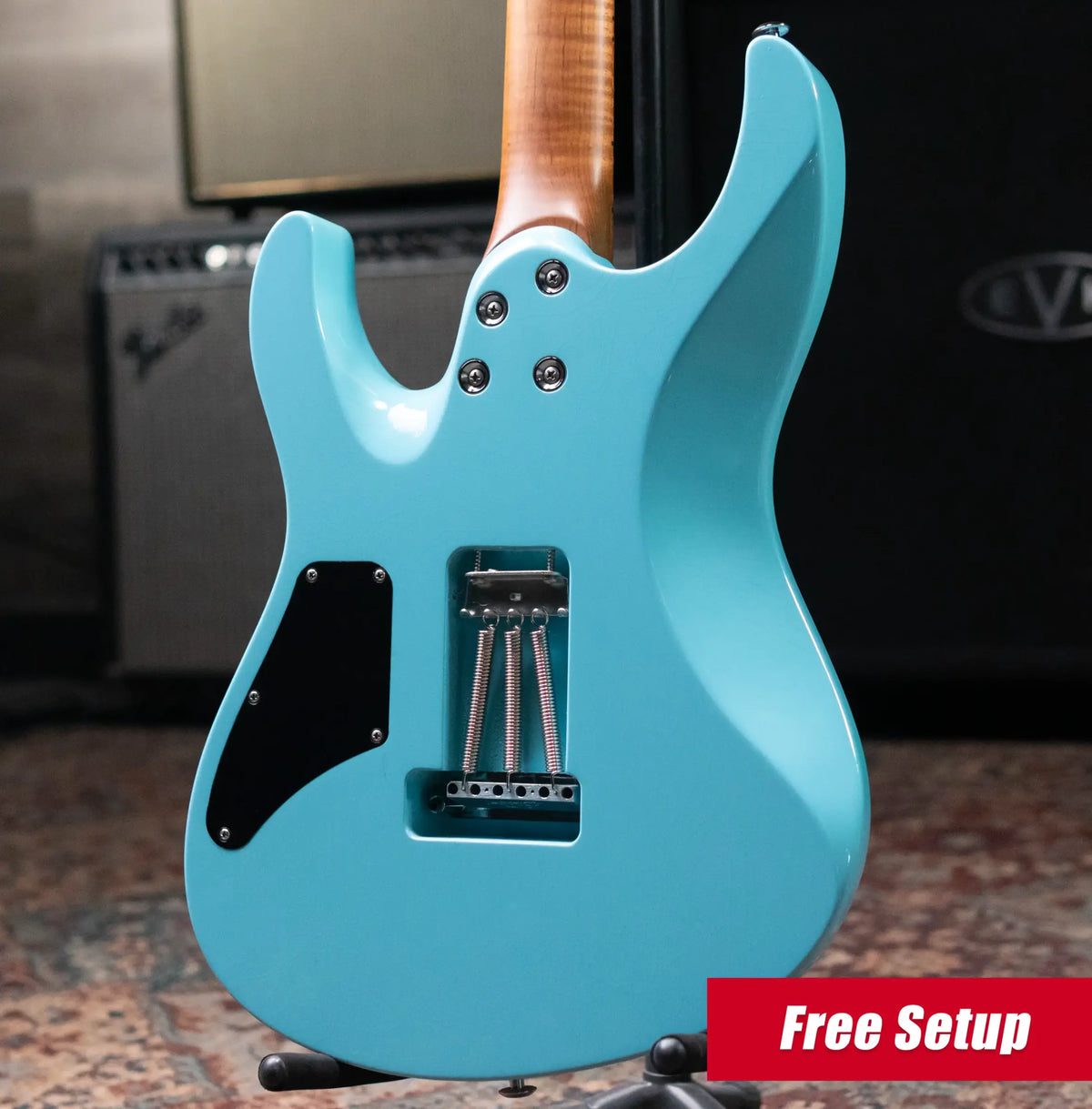 Suhr Modern Antique Limited Edition Electric Guitar - Daphne Blue with Hardshell Case - Demo