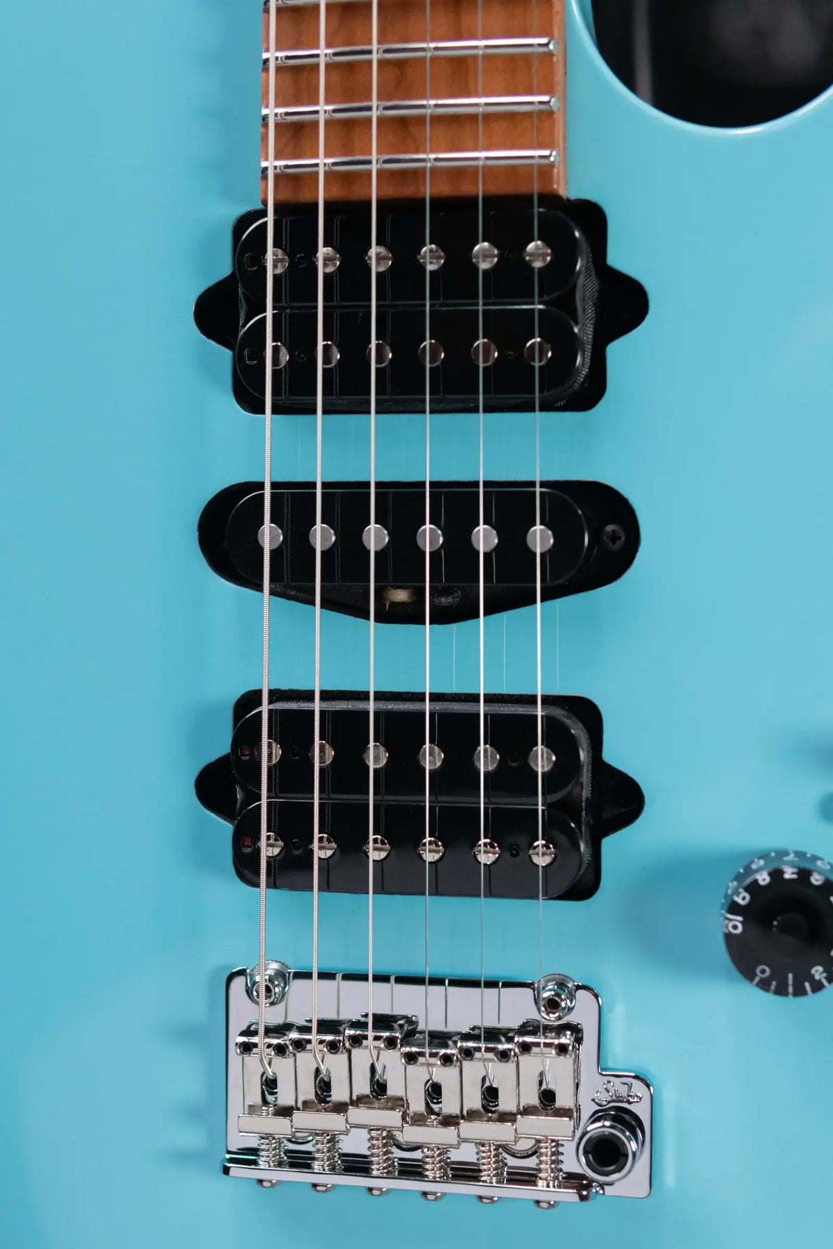 Suhr Modern Antique Limited Edition Electric Guitar - Daphne Blue with Hardshell Case - Demo