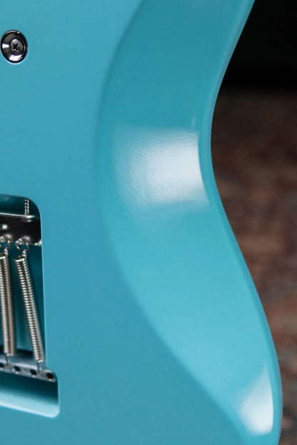 Suhr Modern Antique Limited Edition Electric Guitar - Daphne Blue with Hardshell Case - Demo