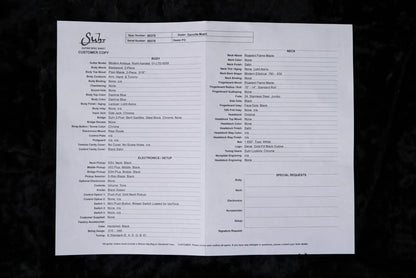 Suhr Modern Antique Limited Edition Electric Guitar - Daphne Blue with Hardshell Case