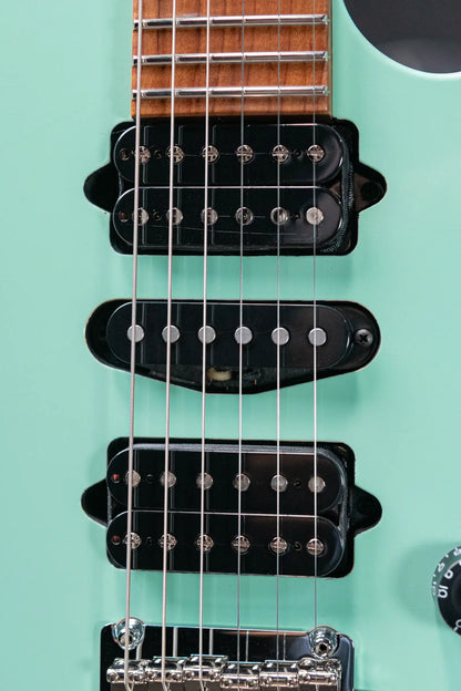 Suhr Modern Antique Limited Edition Electric Guitar - Surf Green with Hardshell Case