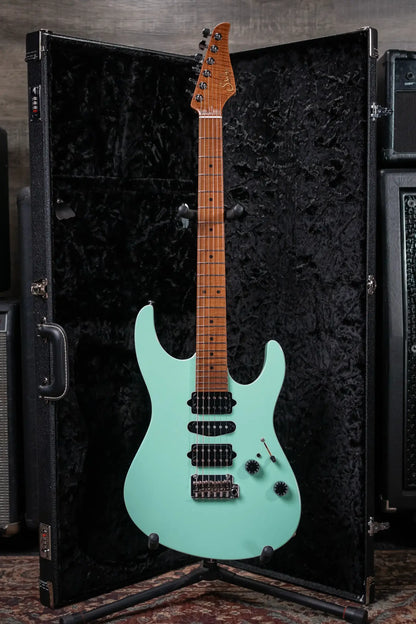 Suhr Modern Antique Limited Edition Electric Guitar - Surf Green with Hardshell Case