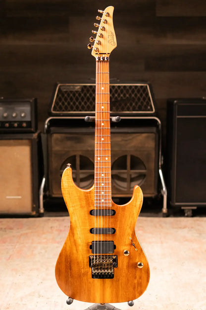 Suhr Reb Beach Signature Series Standard II Electric Guitar - Koa Top with Softshell Gig Bag