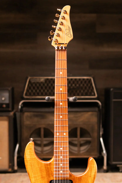 Suhr Reb Beach Signature Series Standard II Electric Guitar - Koa Top with Softshell Gig Bag