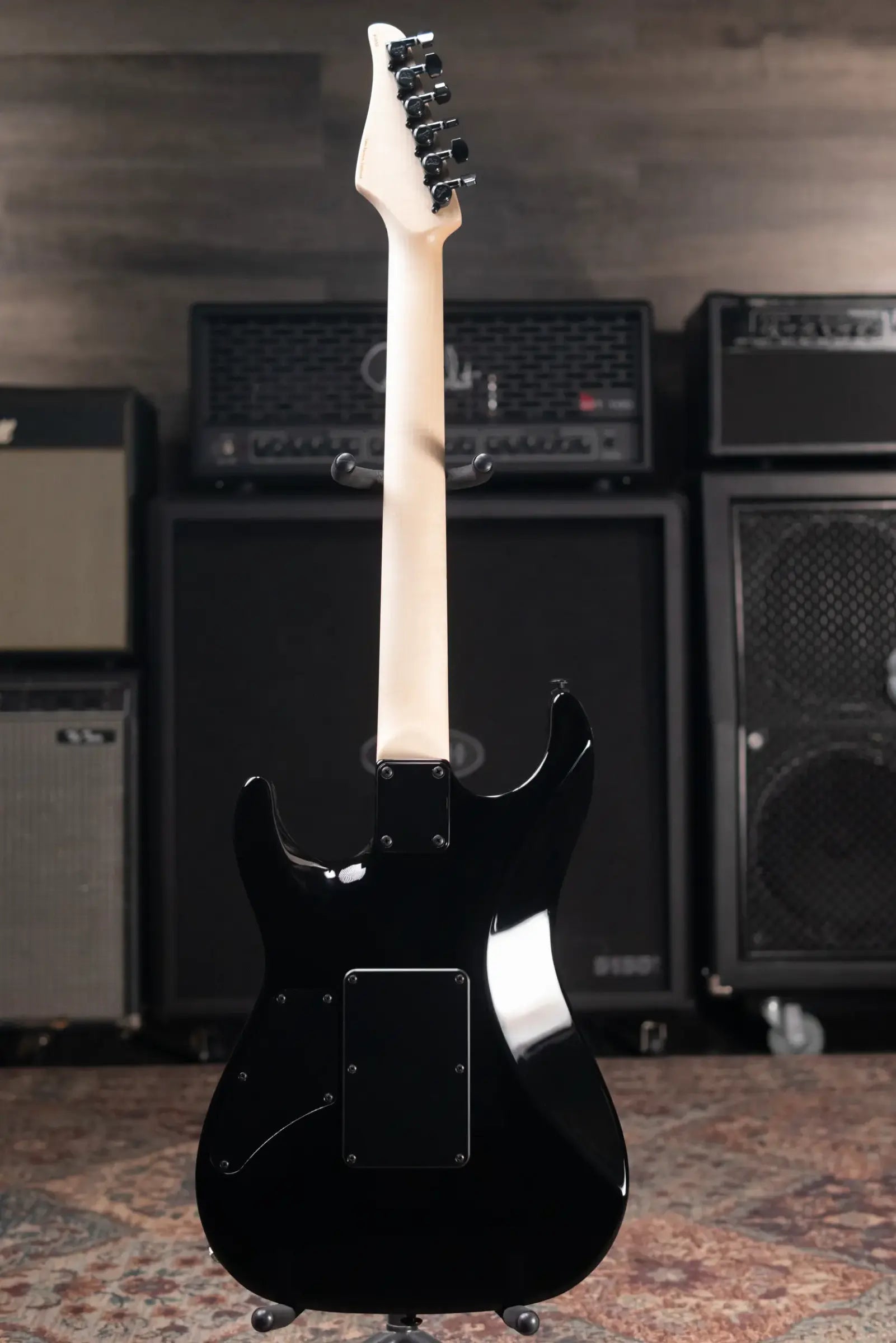 Suhr Standard Thin Burst Limited Edition Electric Guitar - Trans Black with Gig Bag