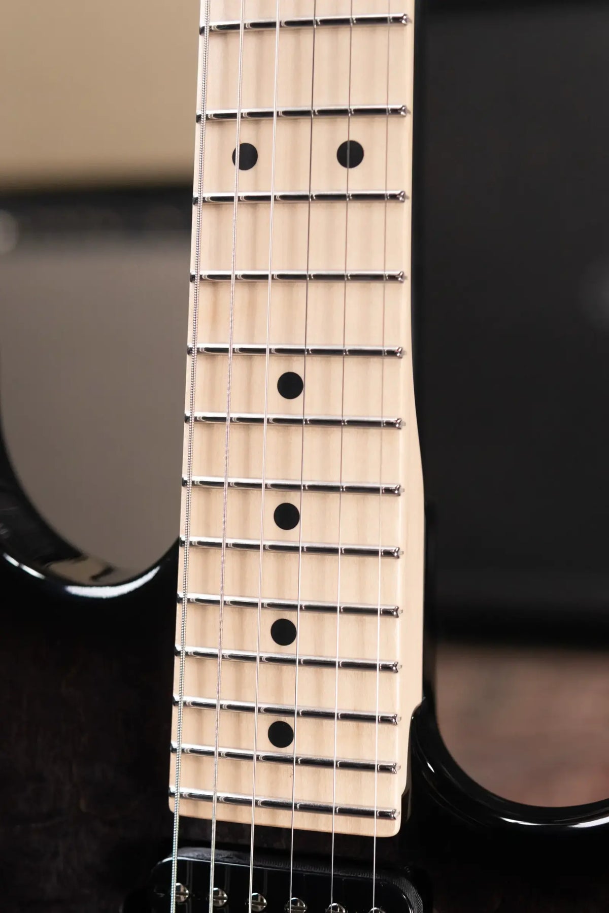 Suhr Standard Thin Burst Limited Edition Electric Guitar - Trans Black with Gig Bag - Demo