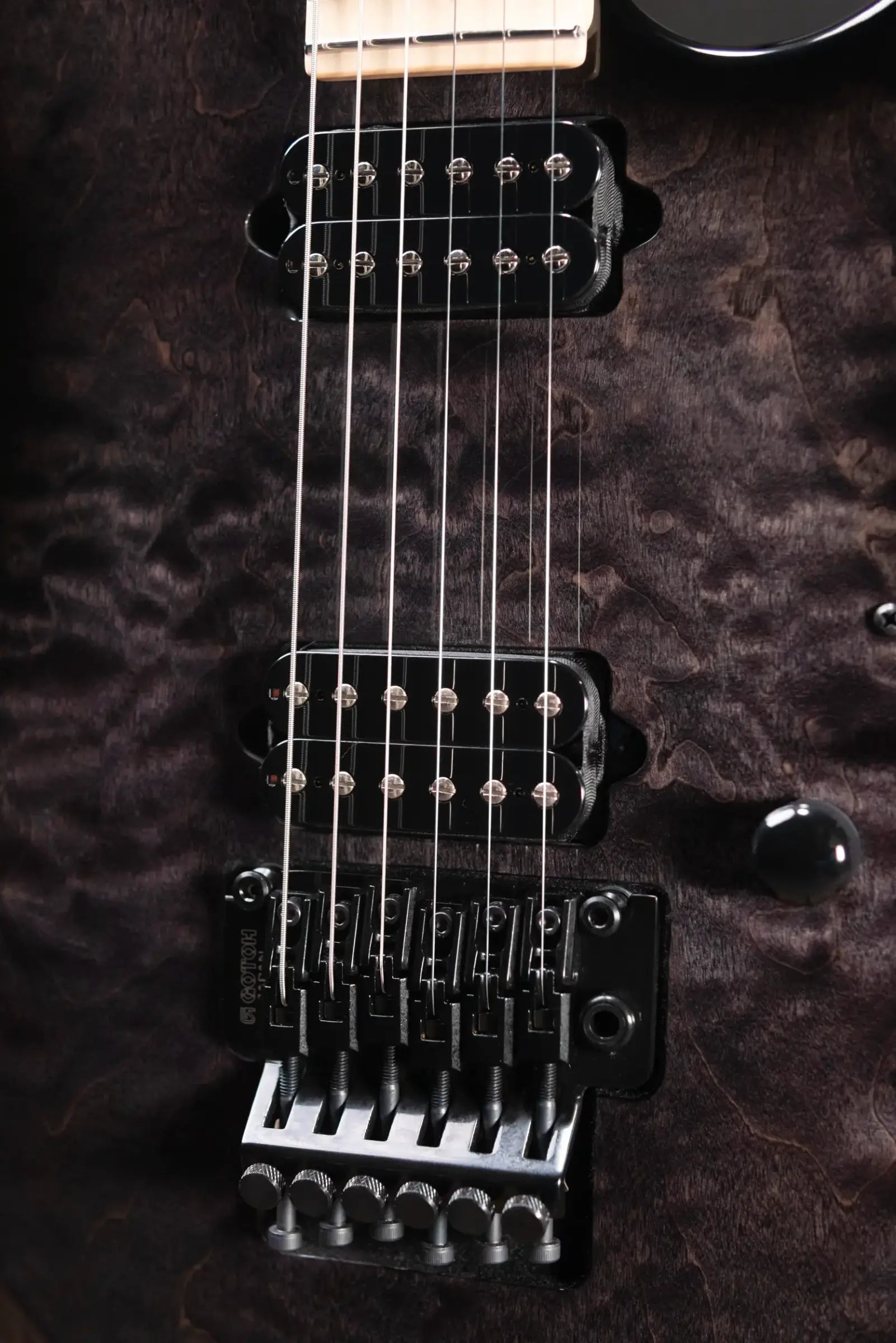 Suhr Standard Thin Burst Limited Edition Electric Guitar - Trans Black with Gig Bag