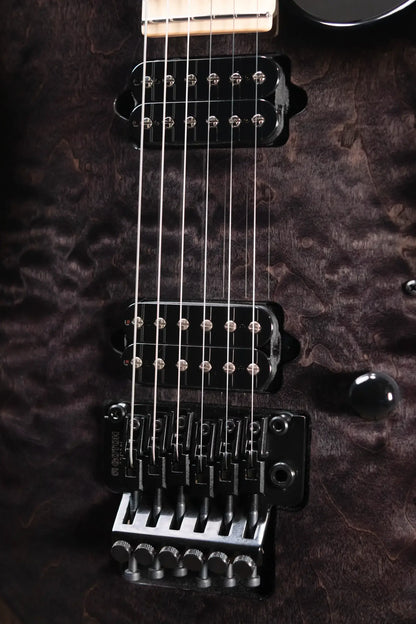 Suhr Standard Thin Burst Limited Edition Electric Guitar - Trans Black with Gig Bag