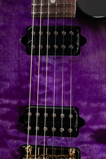 Suhr Standard Thin Burst Limited Edition Electric Guitar - Trans Purple with Gig Bag