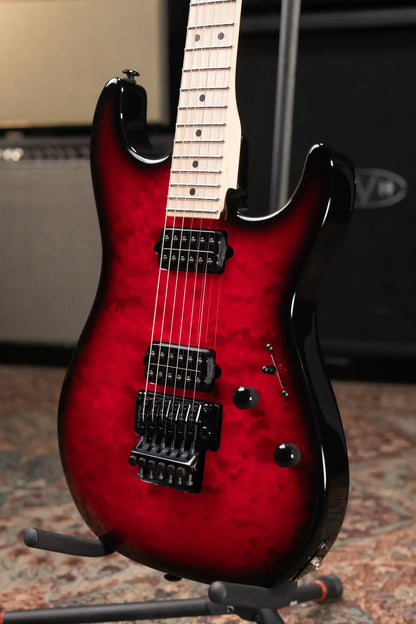 Suhr Standard Thin Burst Limited Edition Electric Guitar - Trans Red Thin Burst with Gig Bag