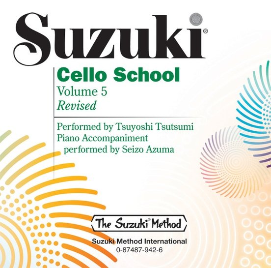Suzuki Cello School - Revised - Volume 5 - CD