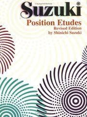 Suzuki Position Etudes Revised Edition