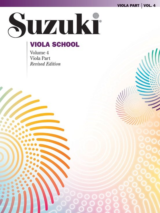 Suzuki Viola School International Edition Book 4