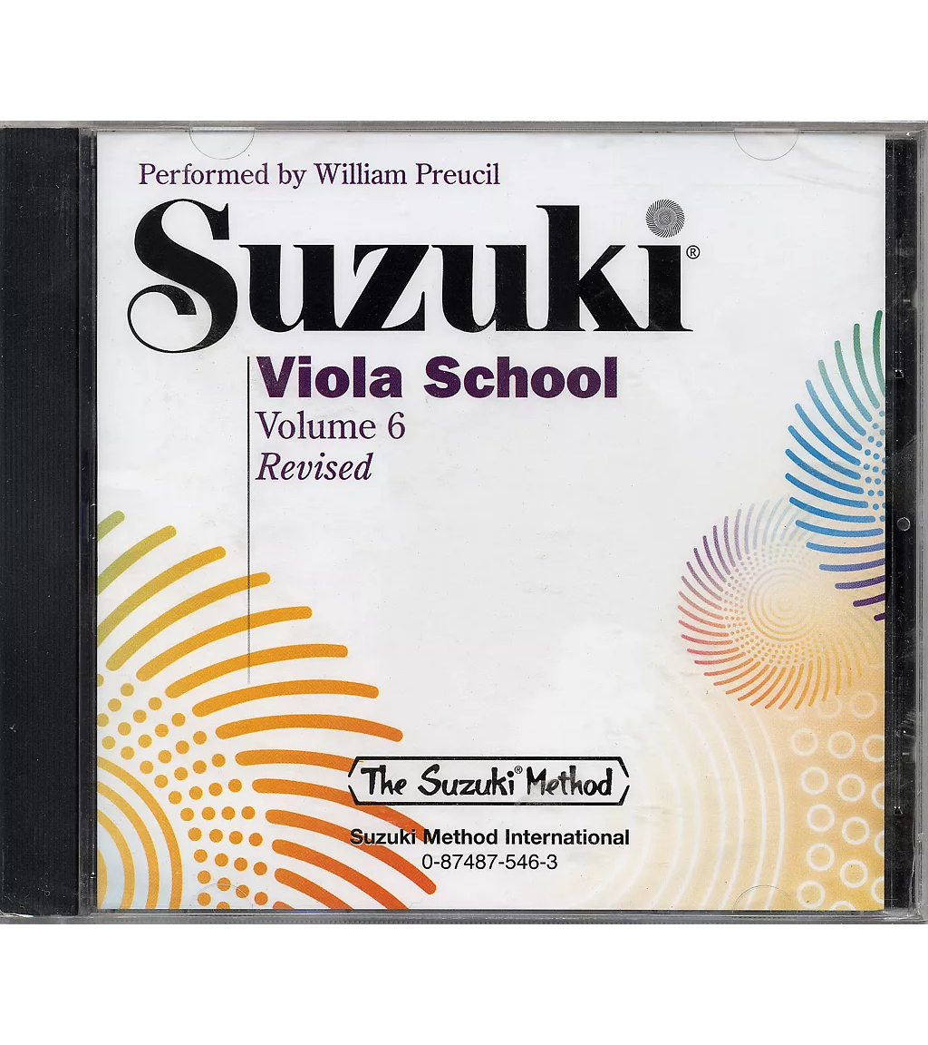 Suzuki Viola School - Volume 6 - CD