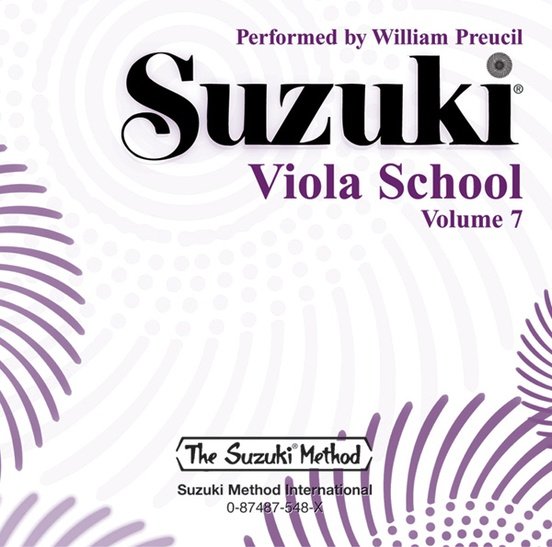 Suzuki Viola School -Volume 7 - CD