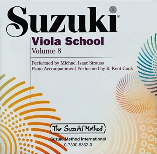 Suzuki Viola School - Revised - Volume 8 - CD