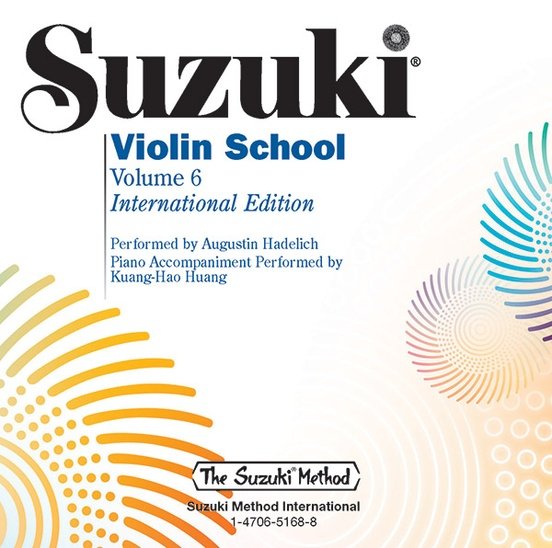 Suzuki Violin School Volume 6 - CD