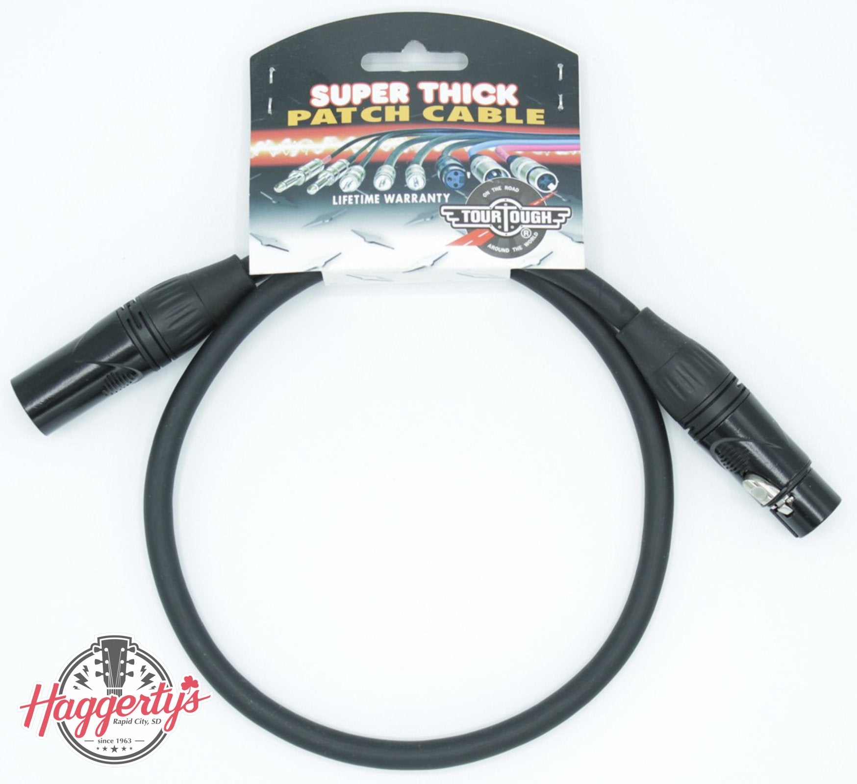 Tour Tough TMC104A 2 XLR Cable Black