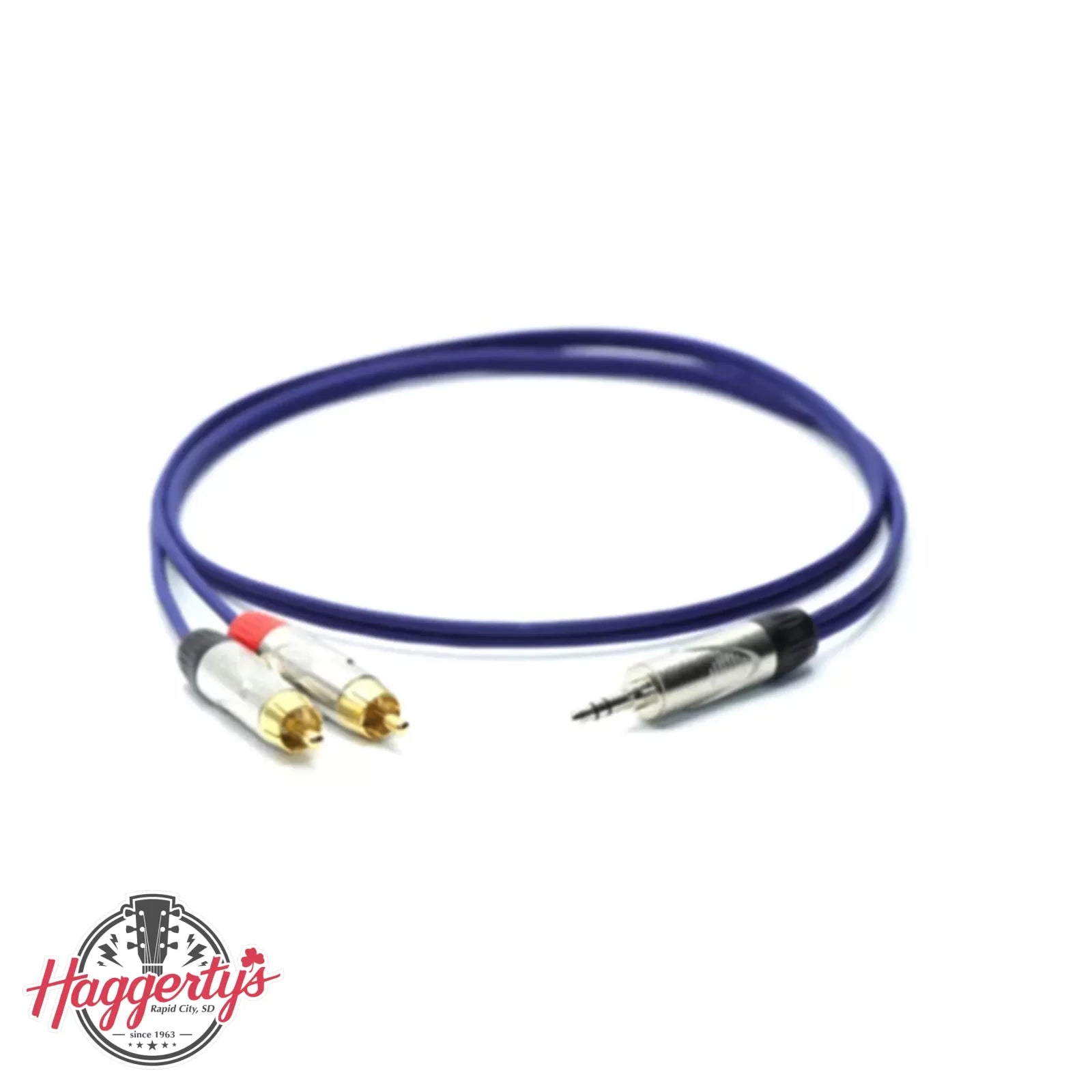 Tour Tough TPC131A 3 3.5mm TRS to (2)RCA Y Cable