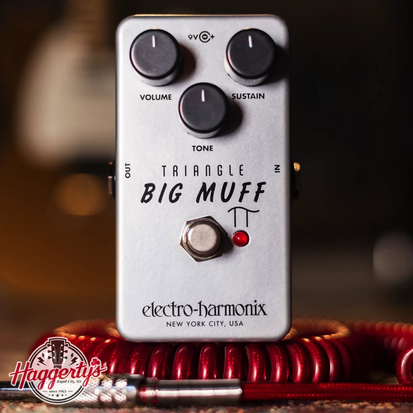 Electro-Harmonix Triangle Big Muff Distortion/Sustainer Guitar Effects Pedal