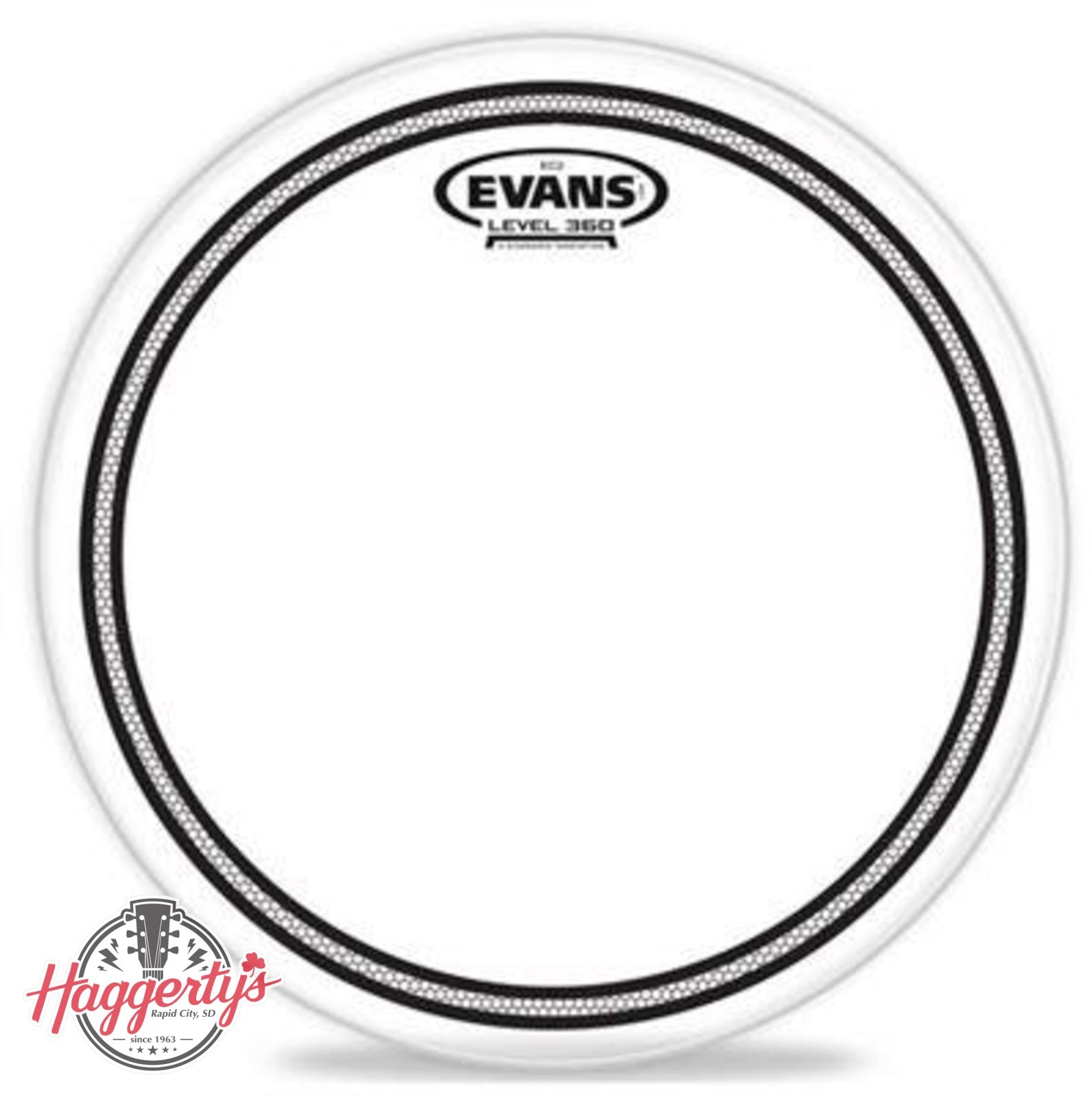 Evans EC2 Clear Drum Head, 16 Inch