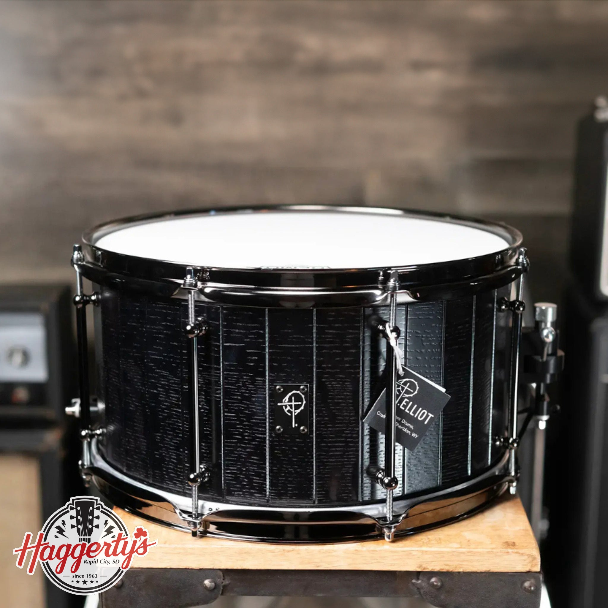 T.Elliot Custom Drums - Snare 7.5" x 14" White Oak