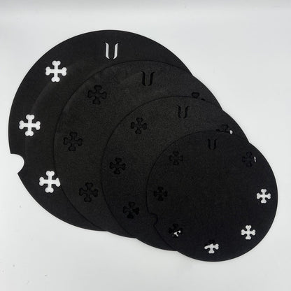 T-Cymbals Sound Modifiers T-Ring Flat Set