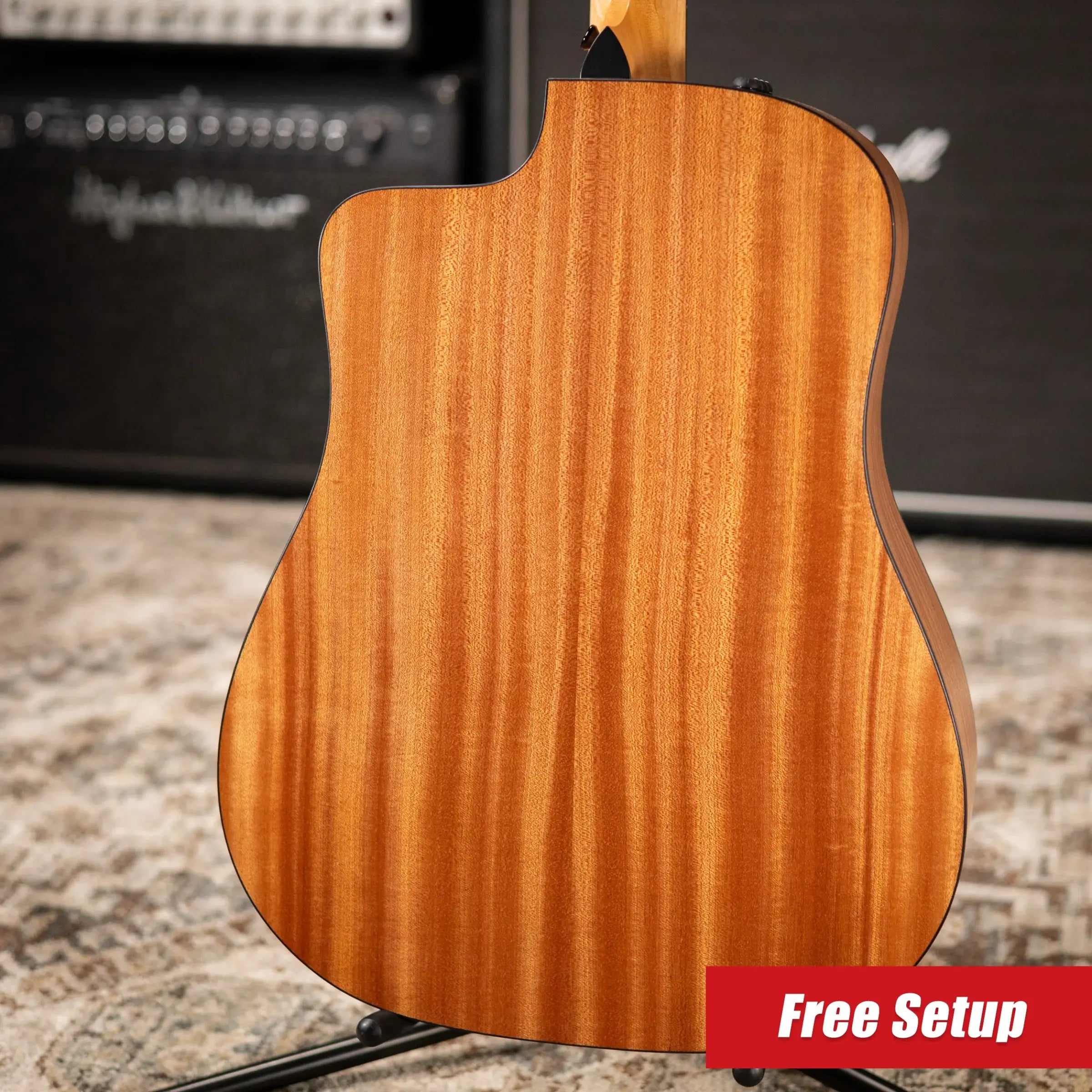 Taylor 110ce Dreadnought Acoustic/Electric Guitar - Solid Torrefield Spruce with Gig Bag - Factory Demo