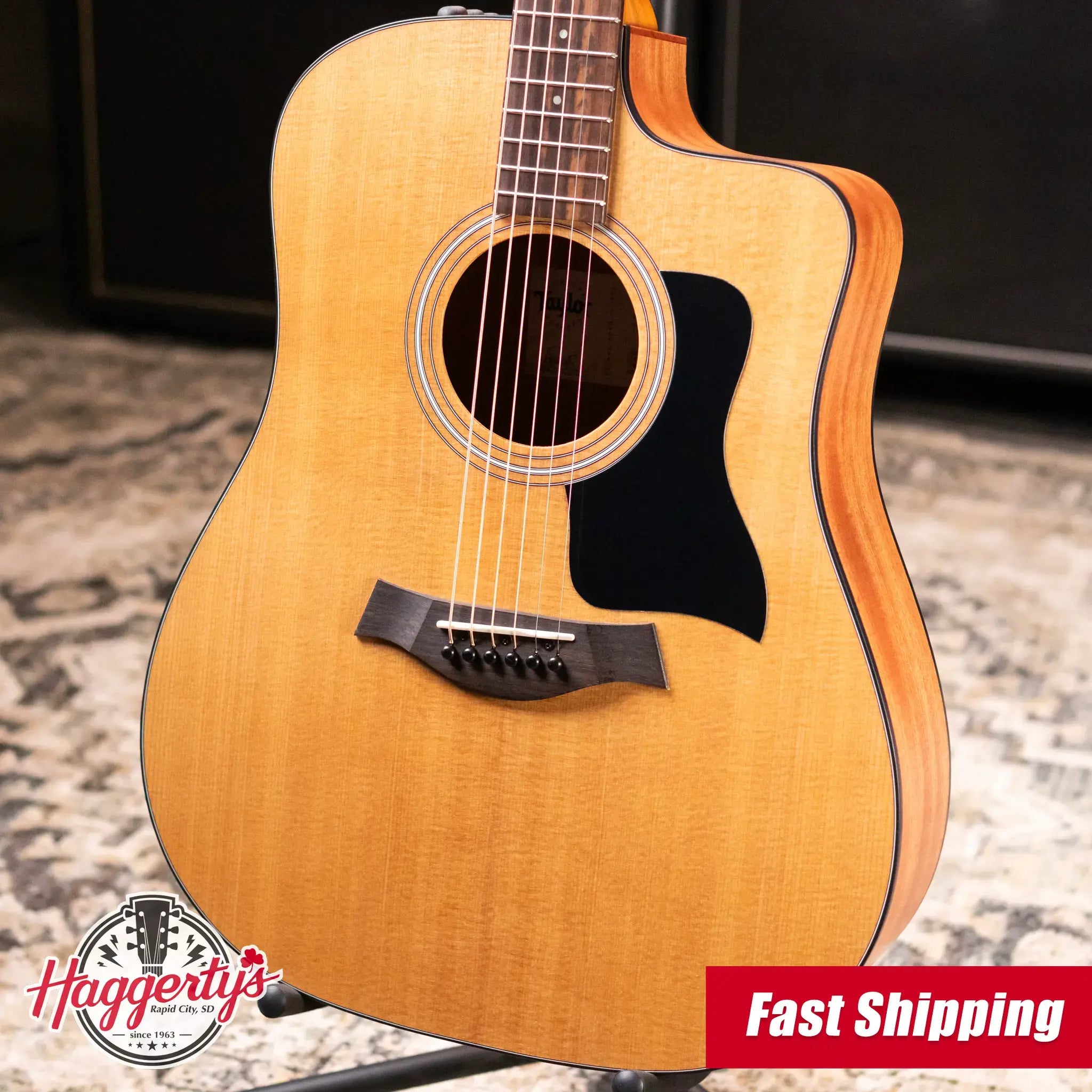 Taylor 110ce Dreadnought Acoustic/Electric Guitar with Gig Bag