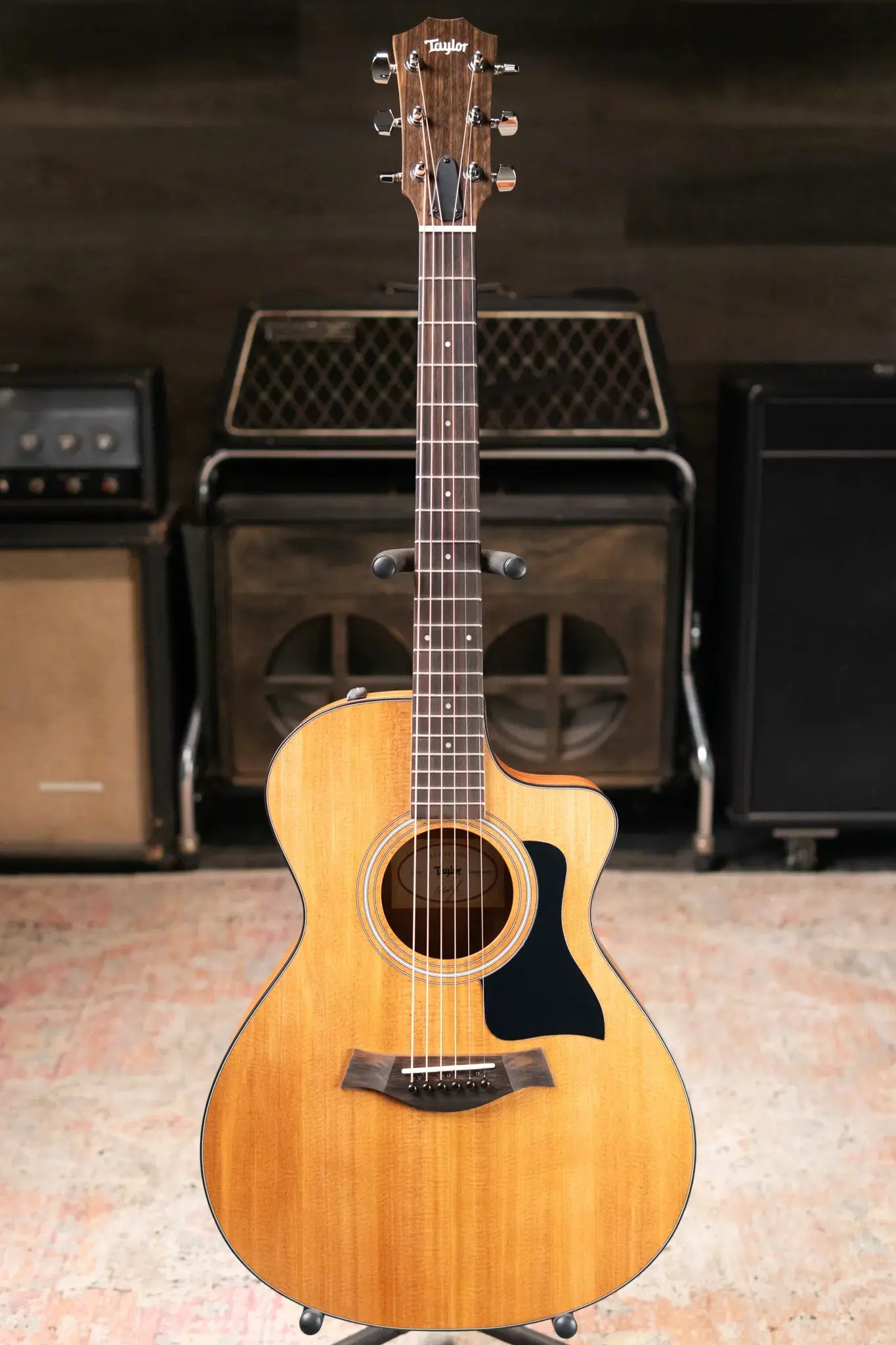 Taylor 112ce Grand Concert Acoustic/Electric Guitar with Gig Bag