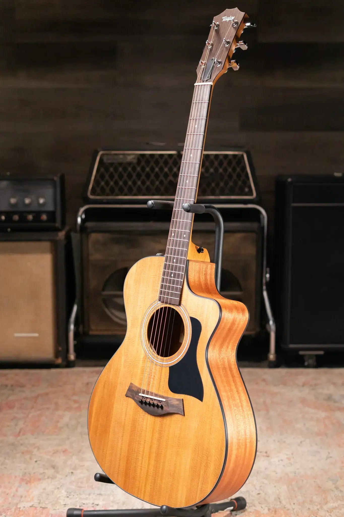 Taylor 112ce Grand Concert Acoustic/Electric Guitar with Gig Bag