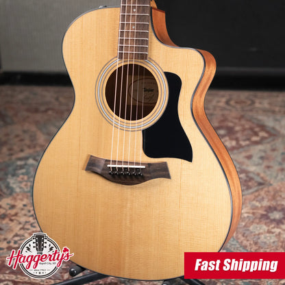 Taylor 112ce Grand Concert Acoustic/Electric Guitar with Gig Bag