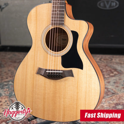 Taylor 112ce Grand Concert Acoustic/Electric Guitar with Gig Bag