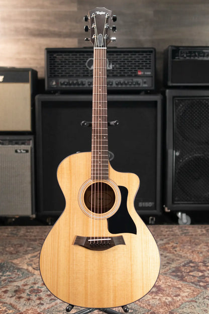 Taylor 112ce Grand Concert Acoustic/Electric Guitar with Gig Bag