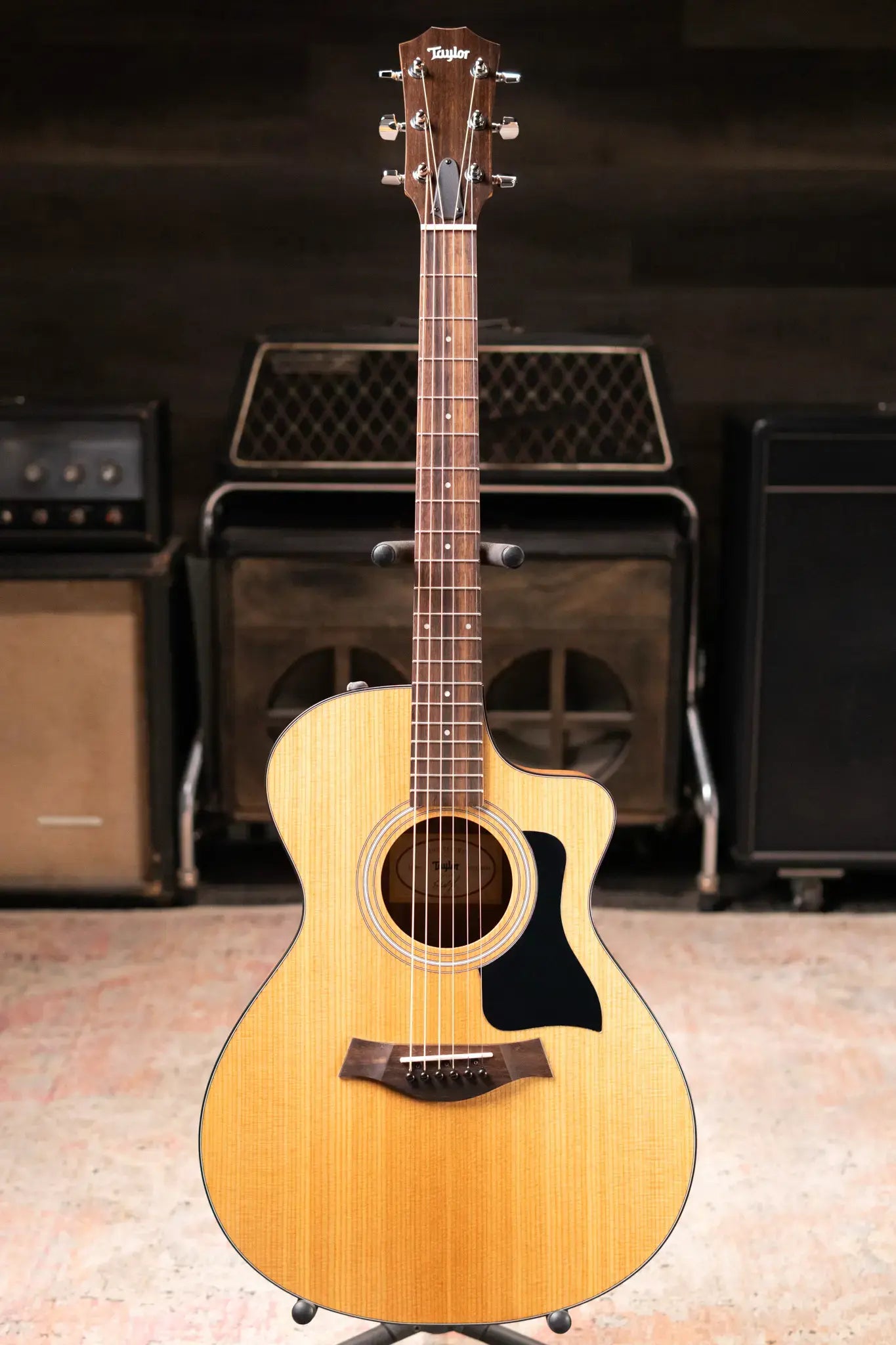 Taylor 112ce Grand Concert Acoustic/Electric Guitar with Gig Bag