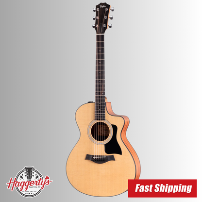 Taylor 112ce Grand Concert Acoustic/Electric Guitar with Gig Bag